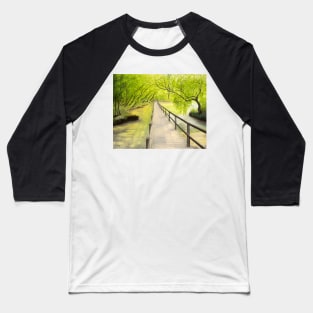 River Test at Wherwell Baseball T-Shirt